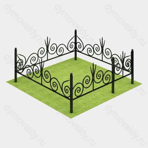 Ограда на могилу (53-338)